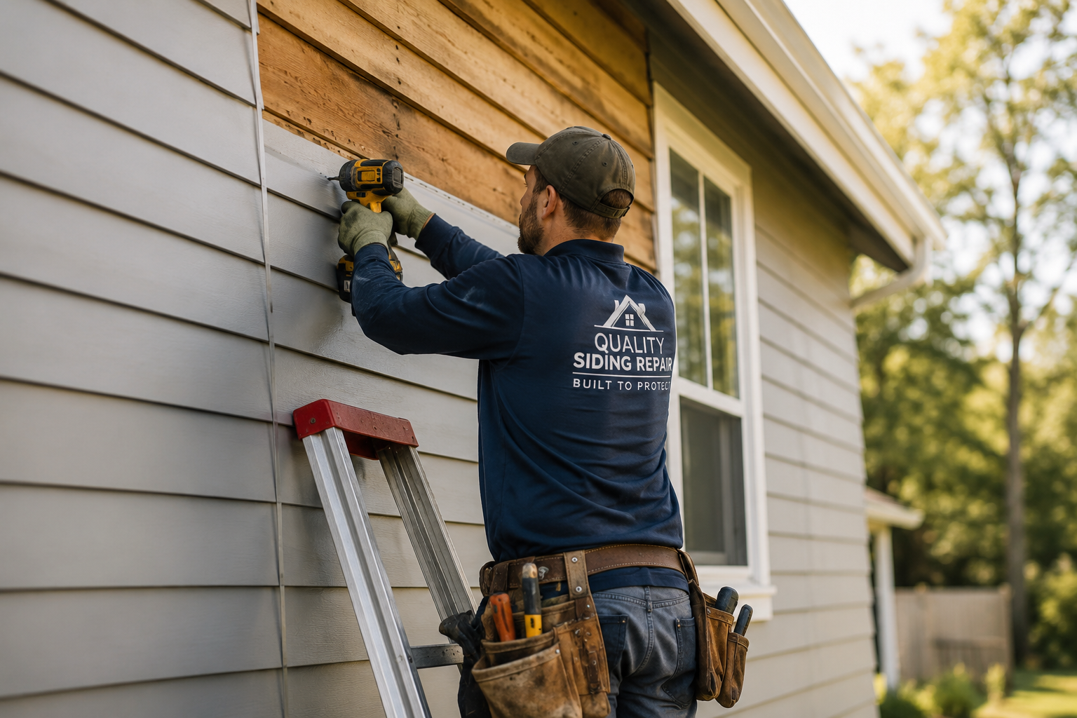 IKMORA siding crew on a Central Florida home